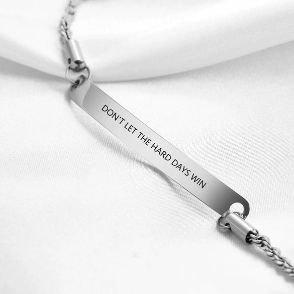 Women's Stainless Steel Twist Chain Bracelet With Geometric Design Electroplated Simple Fashion Jewelry Adjustable