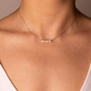 Women's Stainless Steel Y Shape Tassel Pearl Necklace Simple Geometric Double Pearl Clavicle Chain With Electroplated Finish