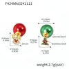 Women's 316L Stainless Steel Zircon Beads Animals Geometric Christmas Tree Elk Earrings Electroplated