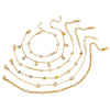 Women's Stainless Steel Zircon Geometric Bracelet Electroplated Light Luxury Non Fading Jewelry