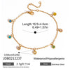 Women's Stainless Steel Zircon Geometric Bracelet Electroplated Light Luxury Non Fading Jewelry