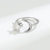 Women's Star Rotating Ring Copper Material