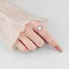 Women's Star Rotating Ring Copper Material