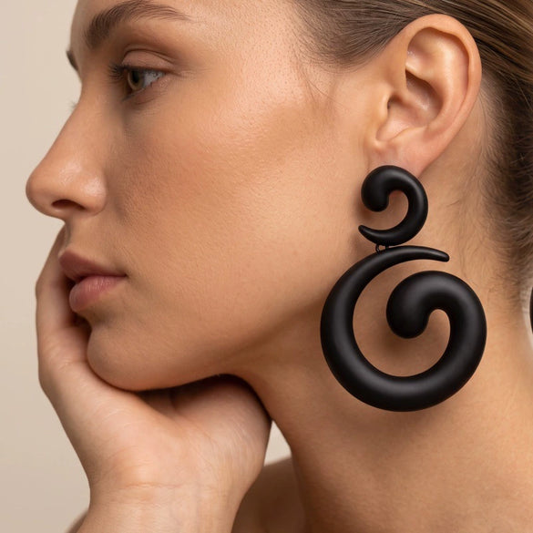 Women's Statement Geometric Metal Tassel Earrings Electroplated Iron Alloy Drop Earrings