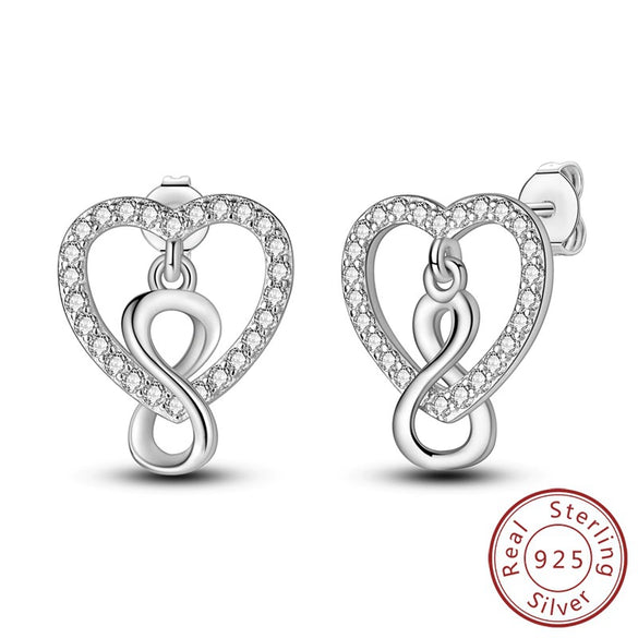 Women's 925 Sterling Silver Dream Catcher Four Leaf Clover Animal Zodiac Electroplated Earrings