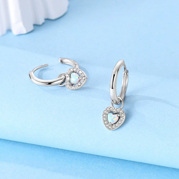Women's 925 Sterling Silver Dream Catcher Four Leaf Clover Animal Zodiac Electroplated Earrings