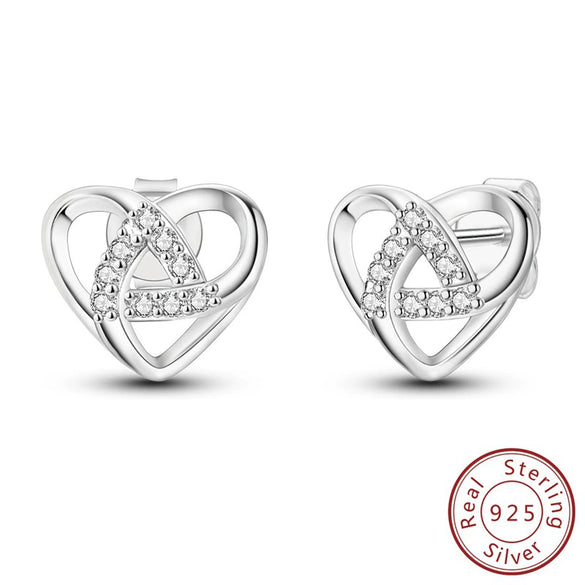 Women's 925 Sterling Silver Dream Catcher Four Leaf Clover Animal Zodiac Electroplated Earrings
