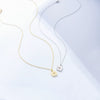 Women's Sterling Silver Eightpointed Star And Square Pendant Necklace With Diamond Design And Cross Chain Geometry Style