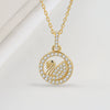 Women's 925 Sterling Silver Elegant Geometric Swan Pendant Necklace Electroplated Clavicle Chain Fashion Jewelry