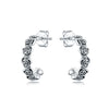 Women's 925 Sterling Silver Flower Butterfly Daisy Animal Zodiac Electroplated Earrings