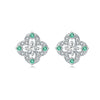 Women's 925 Sterling Silver Flower Butterfly Daisy Animal Zodiac Electroplated Earrings