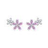 Women's 925 Sterling Silver Flower Butterfly Daisy Animal Zodiac Electroplated Earrings