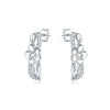 Women's 925 Sterling Silver Flower Butterfly Daisy Animal Zodiac Electroplated Earrings
