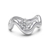 Women's 925 Sterling Silver Geometric Design Rings