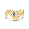 Women's 925 Sterling Silver Geometric Design Rings