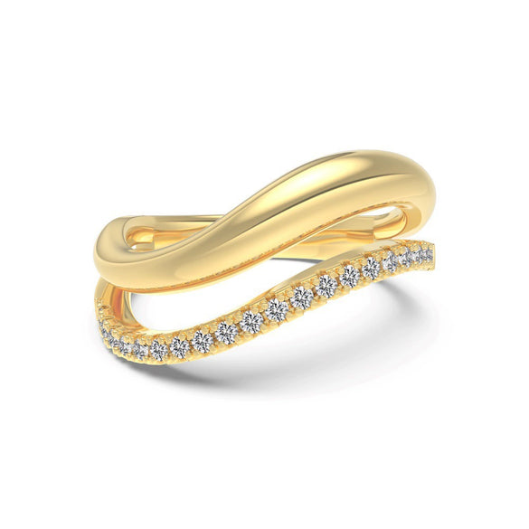 Women's 925 Sterling Silver Geometric Design Rings