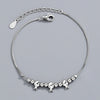 Women's Sterling Silver 925 Geometric Electroplated Bracelet