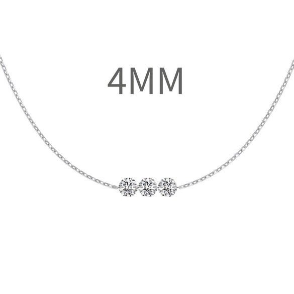 Women's 925 Sterling Silver Geometric Tassel Pendant Necklace With Electroplating And Cross Chain Style