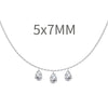 Women's 925 Sterling Silver Geometric Tassel Pendant Necklace With Electroplating And Cross Chain Style