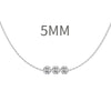 Women's 925 Sterling Silver Geometric Tassel Pendant Necklace With Electroplating And Cross Chain Style