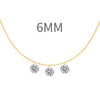 Women's 925 Sterling Silver Geometric Tassel Pendant Necklace With Electroplating And Cross Chain Style