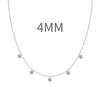 Women's 925 Sterling Silver Geometric Tassel Pendant Necklace With Electroplating And Cross Chain Style