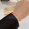 Women's 925 Sterling Silver Geometric Tiger Bracelet Electroplated Silver Chain Bracelet