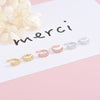 Women's Sterling Silver Geometric Zircon Ear Cuffs Electroplated Rowset Nonpiercing Ear Bone Clips Minimalist Jewelry