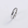 Women's Sterling Silver Inspirational Motto Open Ring With Adjustable Fit And Electroplated Finish