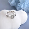 Women's Sterling Silver Star Zircon Open Ring With Electroplated Finish Adjustable Fresh Minimalist Jewelry