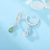 Women's 925 Sterling Silver Tassel Earrings With Animal Zodiac Pattern Electroplated Small And Fresh Style
