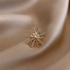 Women's Summer Alloy Brooch With Natural Style And Flower Design Electroplated