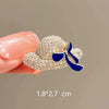 Women's Summer Alloy Hat Brooch With Electroplating And Natural Style For Suit Decoration