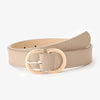 Women's Summer Simple Decorative Belt For Students Pu Skin And Alloy Material Pin Buckle Fasten Mode