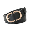 Women's Summer Simple Decorative Belt For Students Pu Skin And Alloy Material Pin Buckle Fasten Mode
