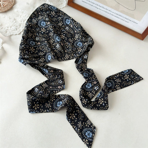 Women's Summer Travel Chiffon Geometric Exotic Style Triangle Hair Band Headwear