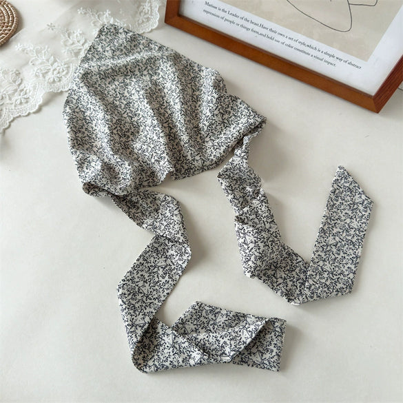 Women's Summer Travel Chiffon Geometric Exotic Style Triangle Hair Band Headwear