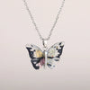 Women's Sweet Animal Zodiac Acrylic Resin Copper Zirconia O Word Chain Necklace