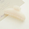 Women's Sweet Elegant Acrylic Oil Treated Large Shark Clip Hair Accessory