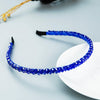 Women's Sweet Fashion Hair Band Cloth Crystal Head Accessory