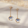 Women's Sweet Geometric Ear Clip Earrings Alloy Silver Plated Gold Plated Simple Long Electroplated Ear Jewelry