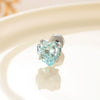 Women's Sweet Geometric Zircon Metal Ear Nail