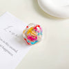 Women's Sweet Handmade Acetate Hollow Flower Hair Grab Clip