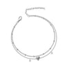 Women's Sweet Heart Shape Copper Bracelet With Inlaid Pearl Electroplated Casual Elegant Jewelry
