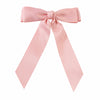 Women's Sweet Ribbon Bow Spring Clip Hairpin Handmade Cloth Hair Accessory
