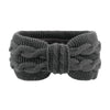 Women's Thickened Velvet Wool Bow Headband Earwarming Autumn Winter Hair Accessory
