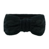 Women's Thickened Velvet Wool Bow Headband Earwarming Autumn Winter Hair Accessory