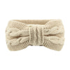 Women's Thickened Velvet Wool Bow Headband Earwarming Autumn Winter Hair Accessory