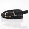 Women's Thin Belt Fashion Belt Women's 14 Wide Imitation Pigskin Decorative Pants With Black Student Belt Wholesale