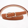 Women's Thin Belt Fashion Belt Women's 14 Wide Imitation Pigskin Decorative Pants With Black Student Belt Wholesale